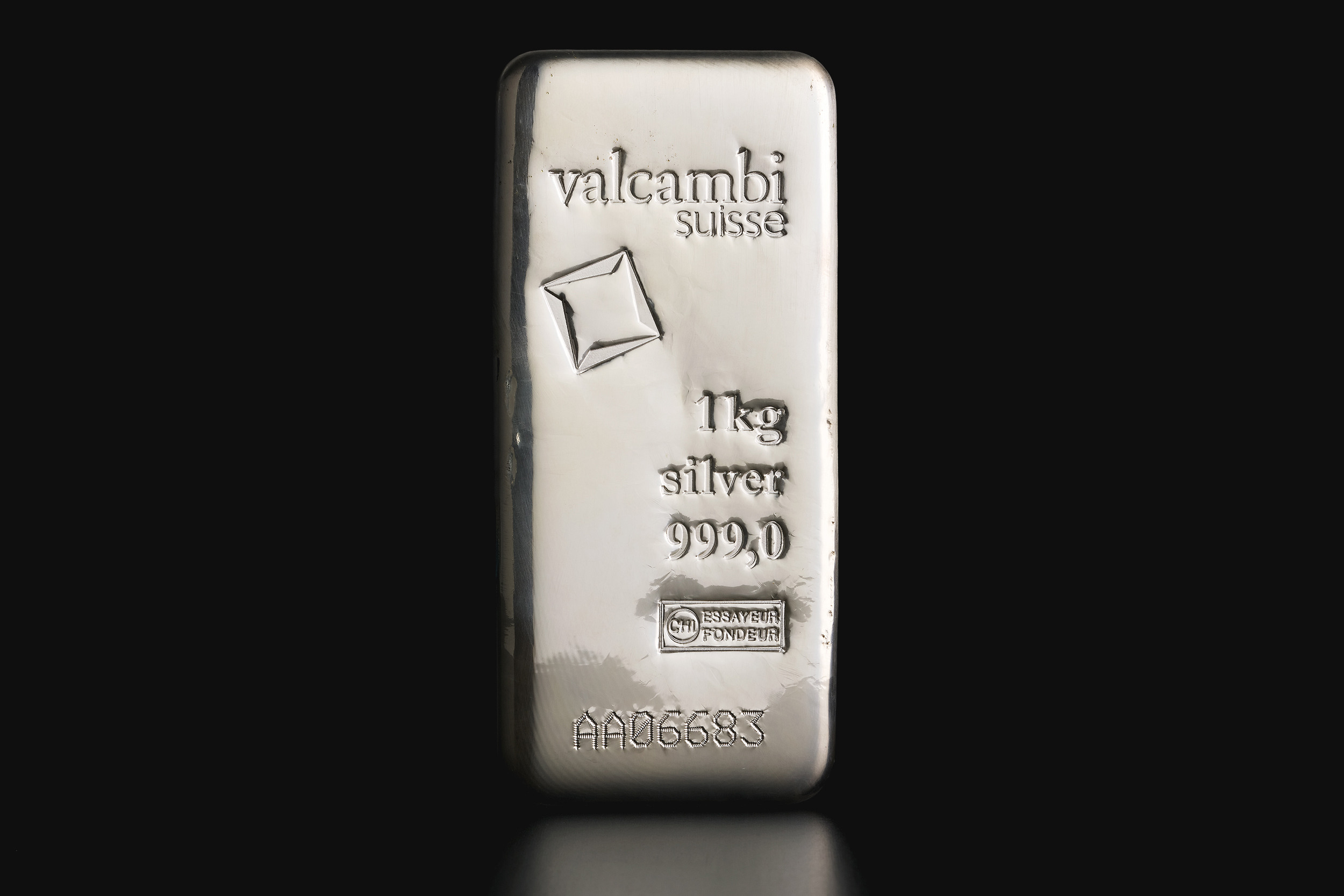 1 kg Lingou de Argint Valcambi Suisse - Cumpără online - Tavex