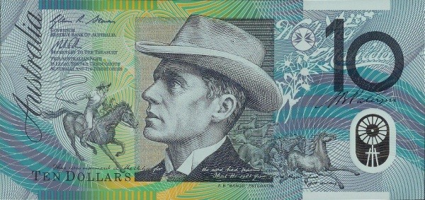 AUD 10 front