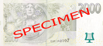 2000 czk back