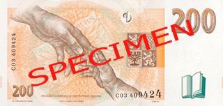 200 czk back