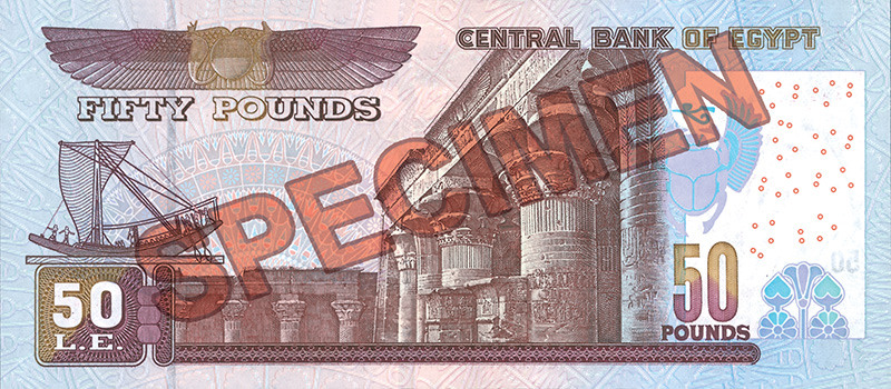 50 EGP back