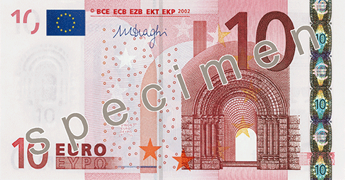 10 eur front