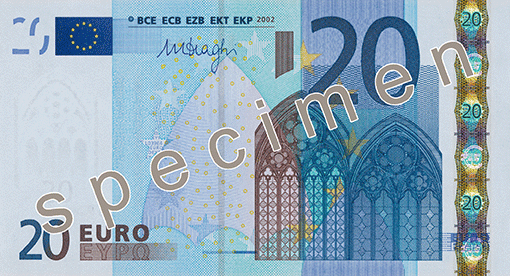 20 eur front