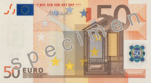 50 eur front