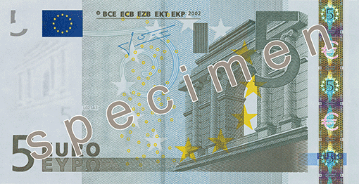 5 eur frootn series 1