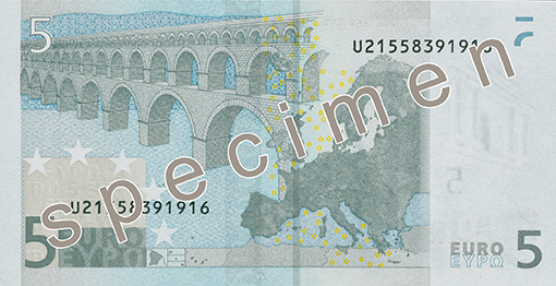 5 eur back series 1