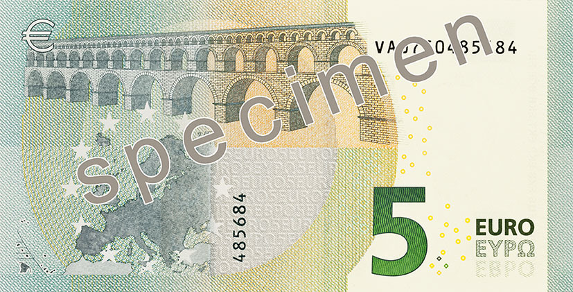 5 eur back